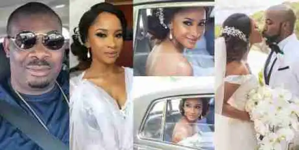 Don Jazzy Prays For Banky W And Adesua As They Tie The Knot.